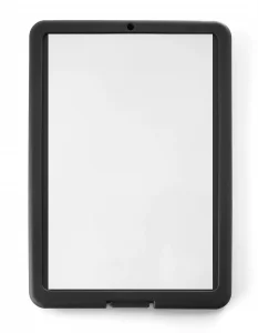 Plaquette de rangement avec partie effaçable