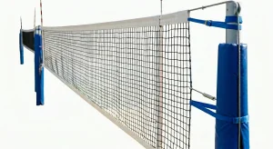 Filet volleyball - dia. 3 mm - maille 100 mm - sans noeuds