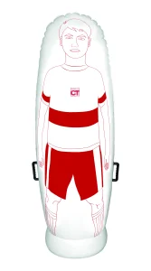Mannequin gonflable H205 cm