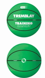 Rubber basketball - size 1 - green                                   