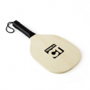 wooden pickleball paddle                                             